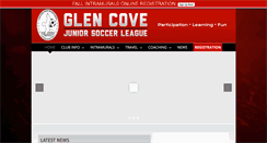 Desktop Screenshot of glencovejrsoccer.org